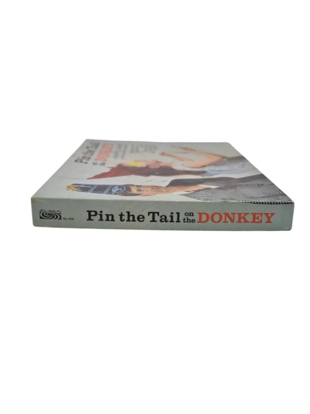 Vintage 1960s Pin The tail On the Donkey Game - Old Games, Kid's Party Game- Chi